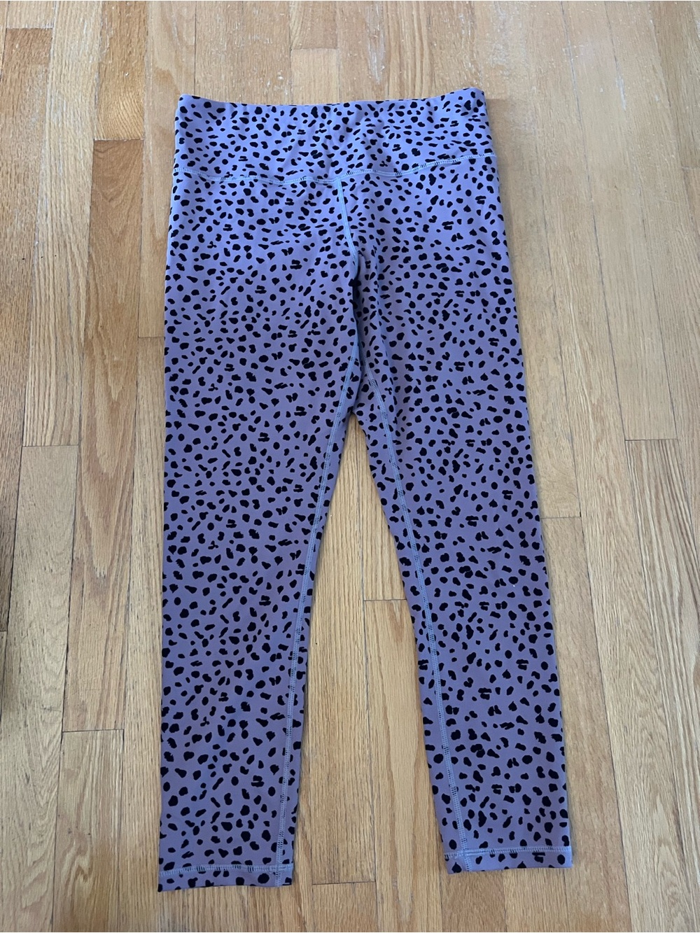 Ziya Purple Leopard Print Leggings